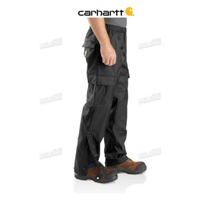 Noir Carhartt Storm Defender Relaxed Fit Midweight Pant - Danmark TKL-6864344