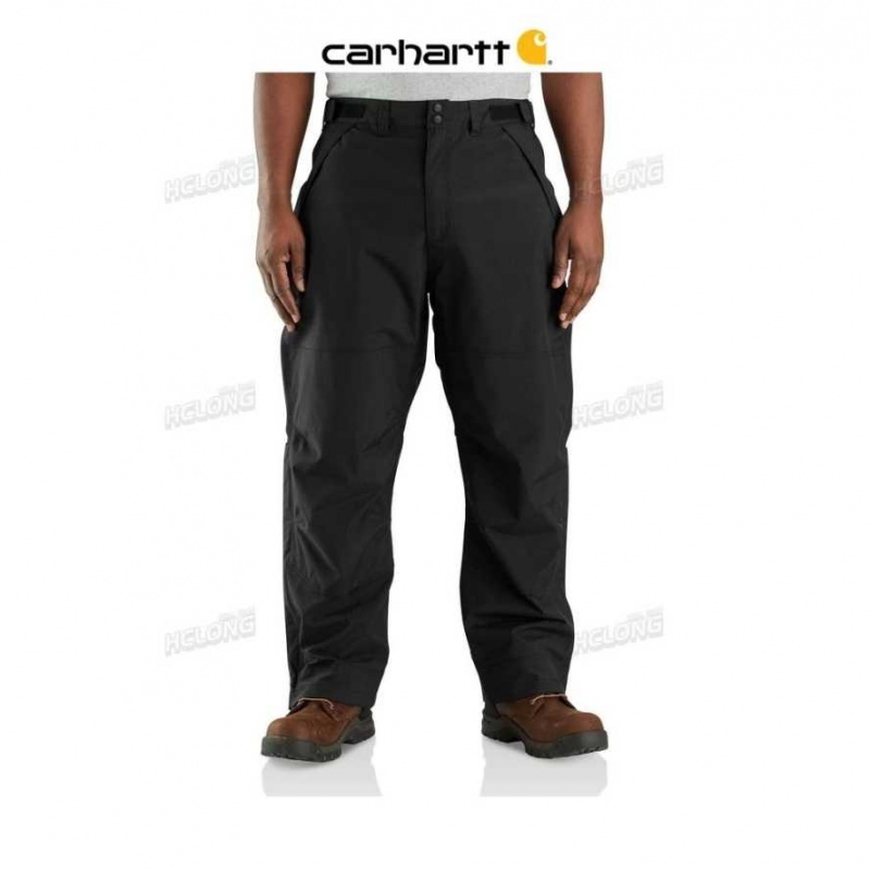 Noir Carhartt Storm Defender Loose Fit Heavyweight Pant - Danmark BWU-6775571