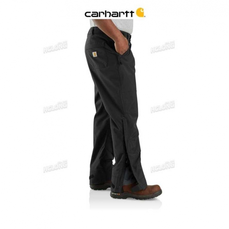 Noir Carhartt Storm Defender Loose Fit Heavyweight Pant - Danmark BWU-6775571