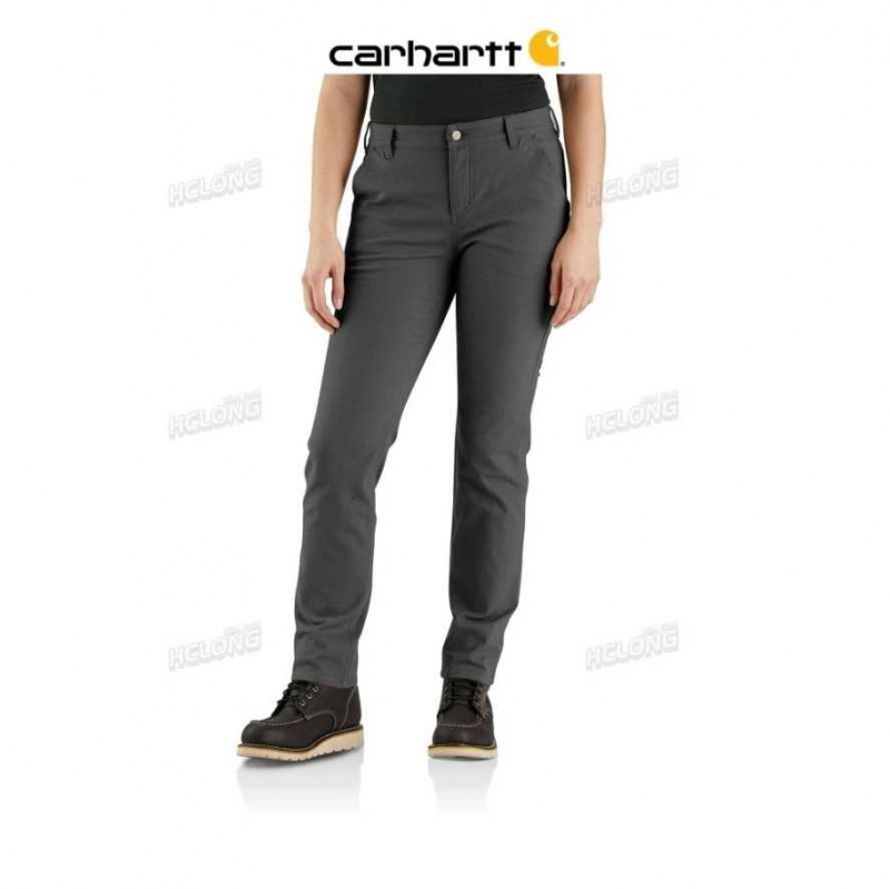 Shadow Carhartt Rugged Flex Relaxed Fit Tela Travail Pant - Danmark XYJ-0475101