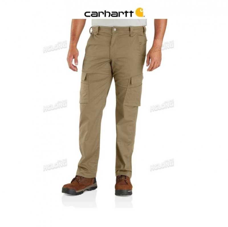 Kaki Foncé Carhartt Force Relaxed Fit Ripstop Cargo Travail Pant Kaki - Danmark BRT-6510024