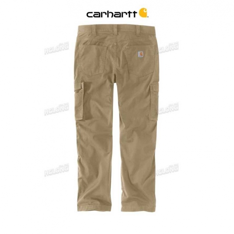 Kaki Foncé Carhartt Force Relaxed Fit Ripstop Cargo Travail Pant Kaki - Danmark BRT-6510024