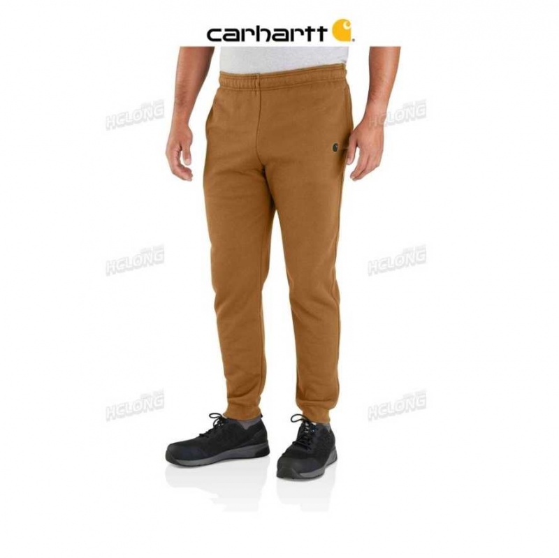 Marron Carhartt Relaxed Fit Midweight Tapered Sweatpant - Danmark NCM-5613484