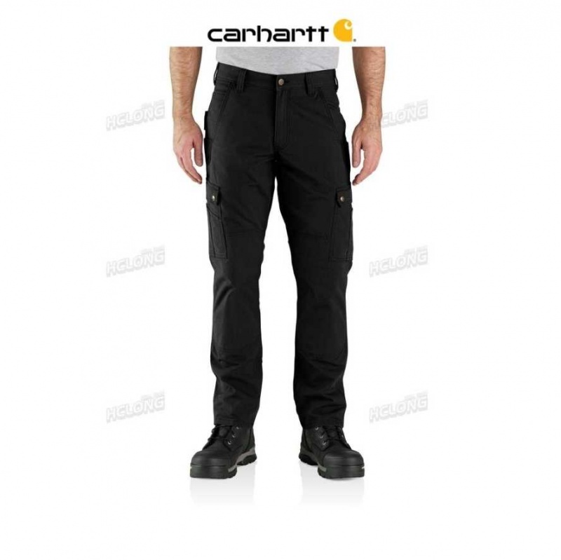 Noir Carhartt Rugged Flex Relaxed Fit Ripstop Cargo Travail Pant - Danmark ZPH-0991312