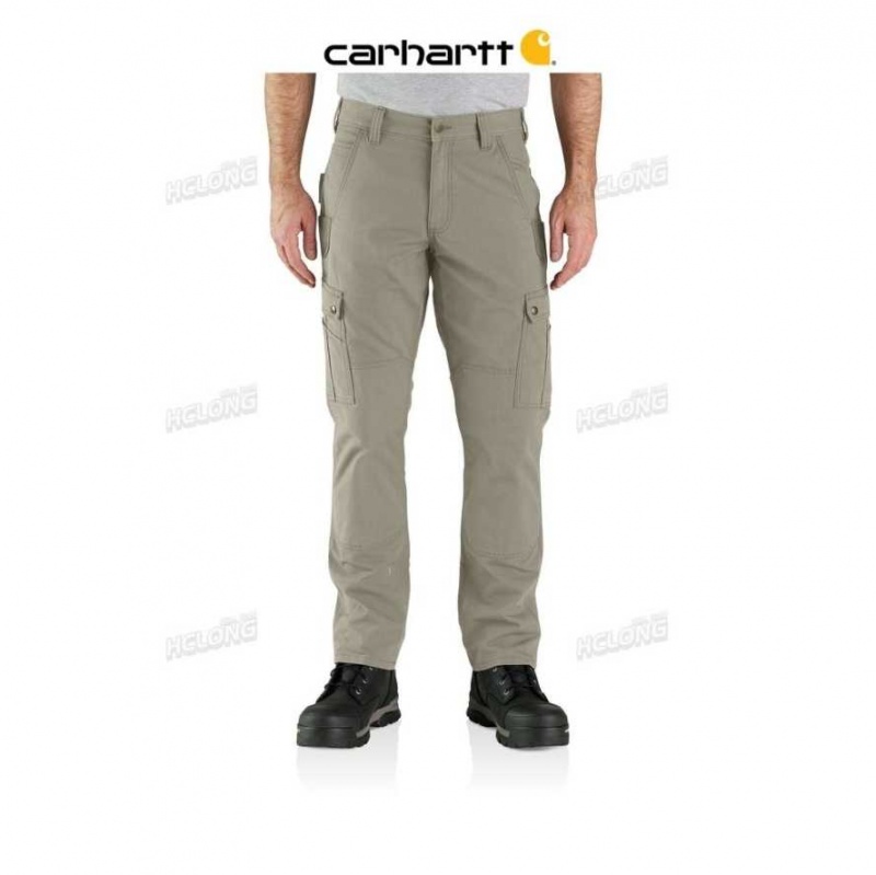 Greige Carhartt Rugged Flex Relaxed Fit Ripstop Cargo Travail Pant - Danmark FLR-7614022