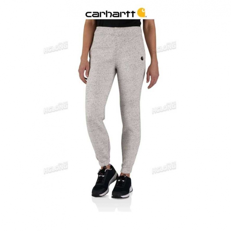 Asphalt Heather Nep Carhartt Relaxed Fit Sweatpant Asphalt Heather - Danmark XXJ-0767359