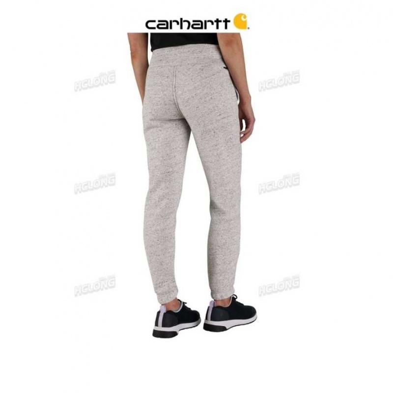 Asphalt Heather Nep Carhartt Relaxed Fit Sweatpant Asphalt Heather - Danmark XXJ-0767359