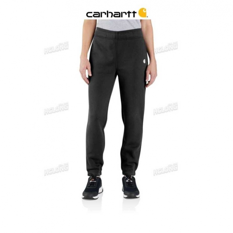 Noir Carhartt Relaxed Fit Sweatpant - Danmark KEK-4698271