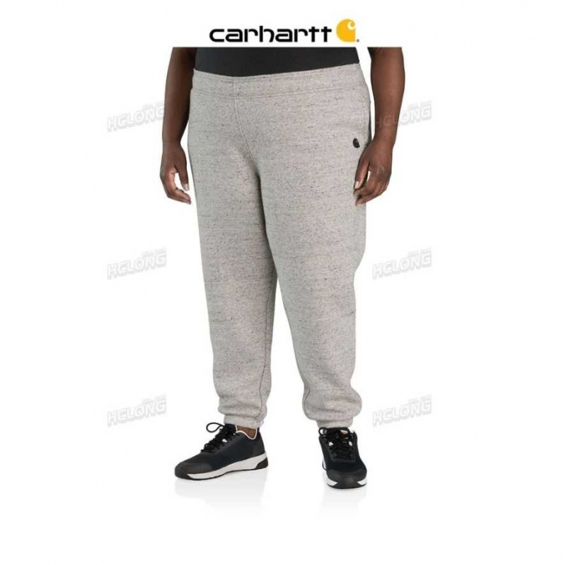 Asphalt Heather Nep Carhartt Relaxed Fit Sweatpant Asphalt Heather - Danmark XXJ-0767359