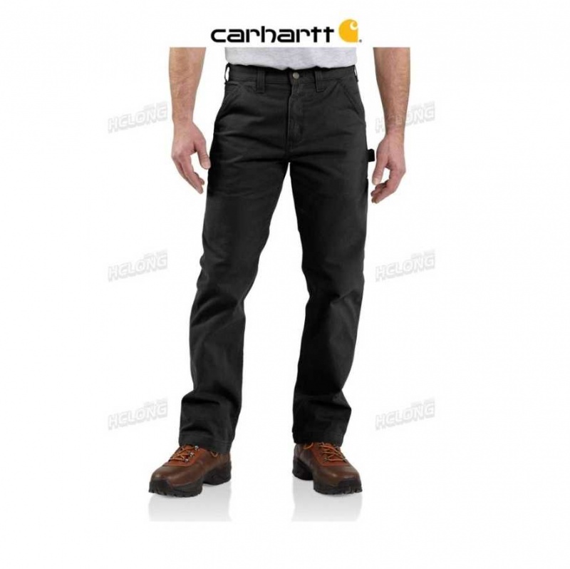 Noir Carhartt Relaxed Fit Twill Utility Travail Pant - Danmark YEW-2311027