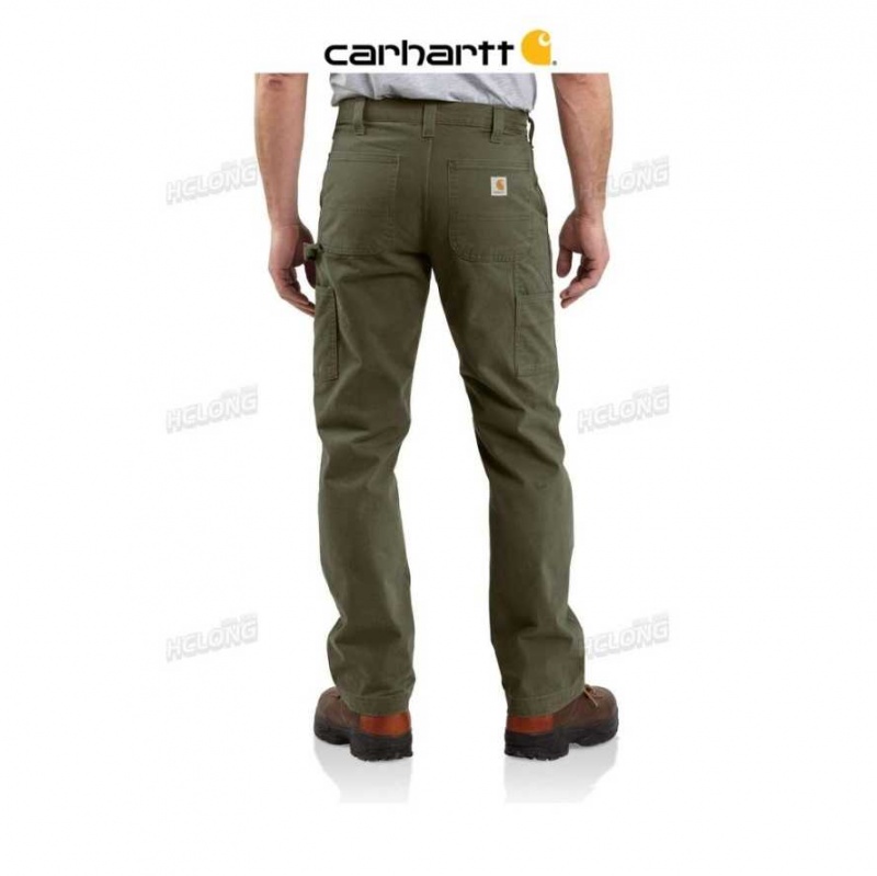 Vert Carhartt Relaxed Fit Twill Utility Travail Pant - Danmark XBK-6059739