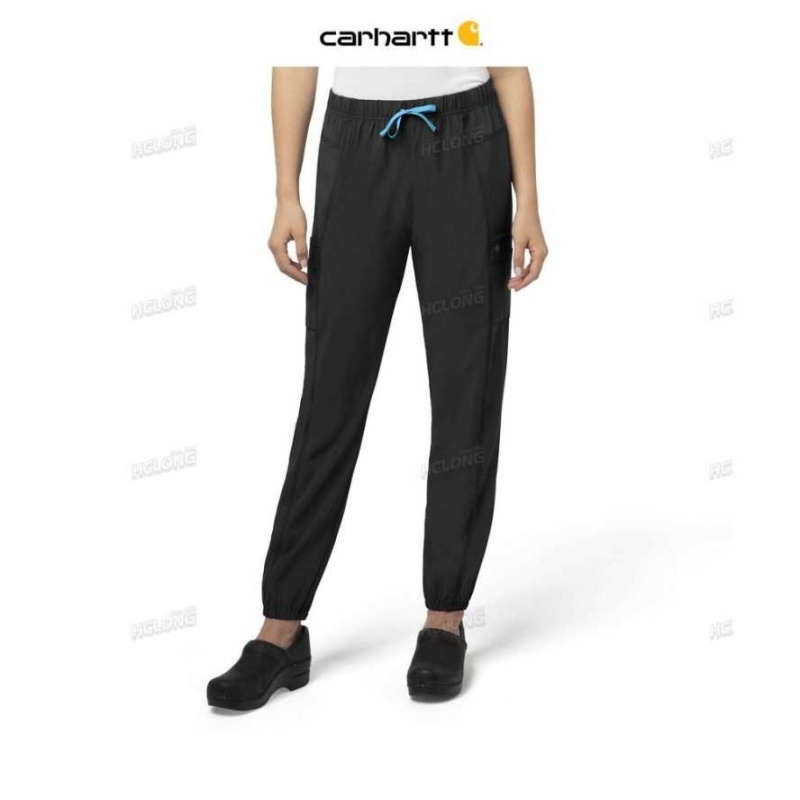 Noir Carhartt Force Cross Flex Modern Fit Jogger Pant - Danmark VUH-0297127