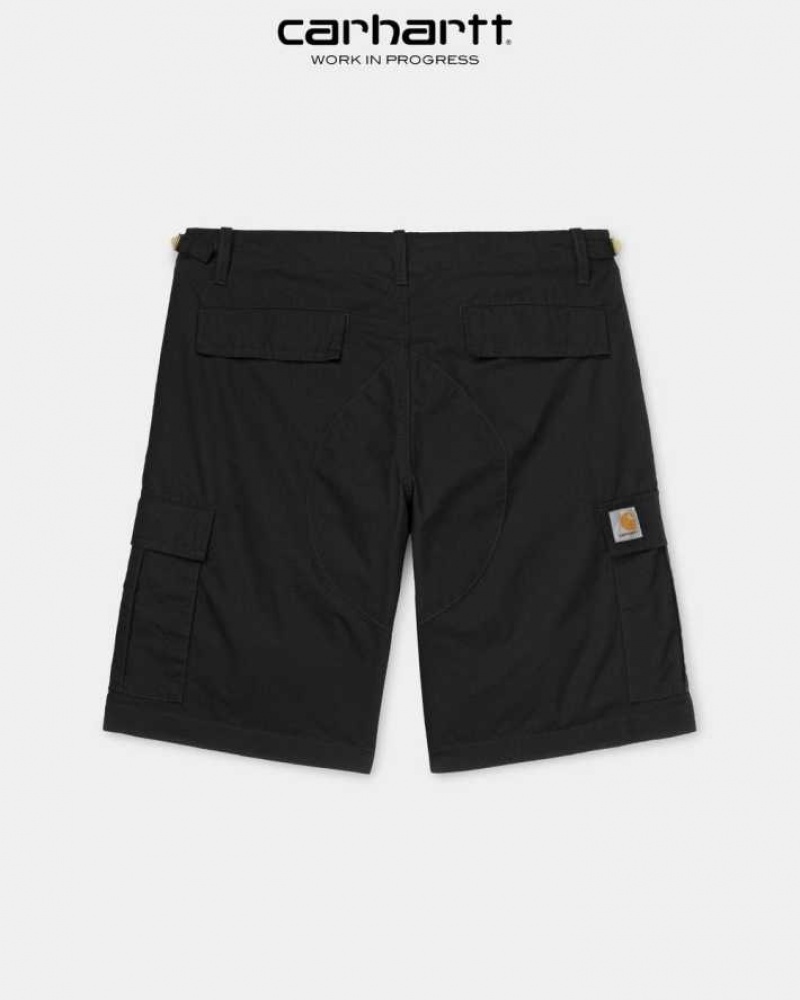 Noir Carhartt Wip Aviation Corta - Danmark IHV-2132399