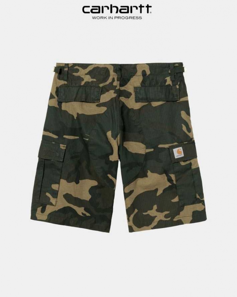 Camouflage Carhartt Wip Aviation Corta - Danmark QUL-8076896