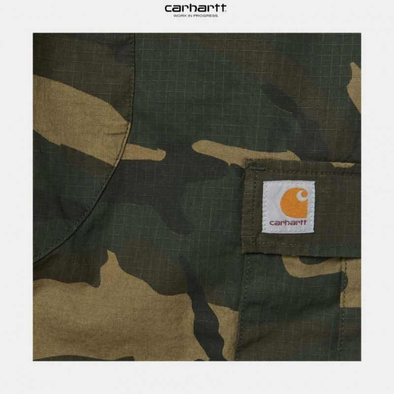 Camouflage Carhartt Wip Aviation Corta - Danmark QUL-8076896