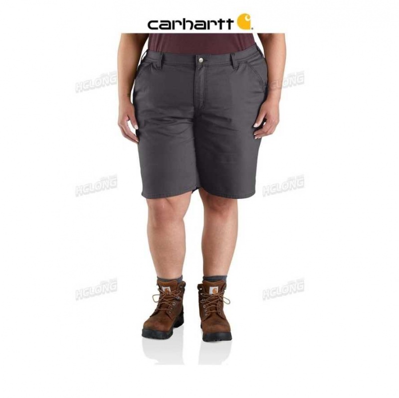 Shadow Carhartt Rugged Flex Loose Fit Tela Travail Corta - Danmark PBT-7645844