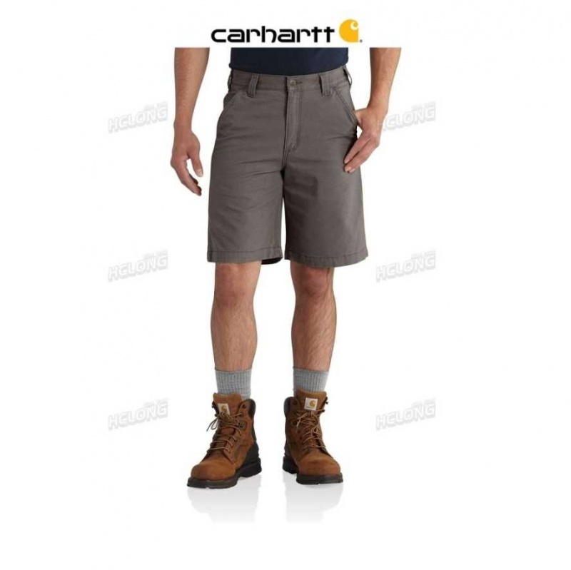 Gravel Carhartt Rugged Flex Relaxed Fit Tela Travail Corta - Danmark TYC-7308508