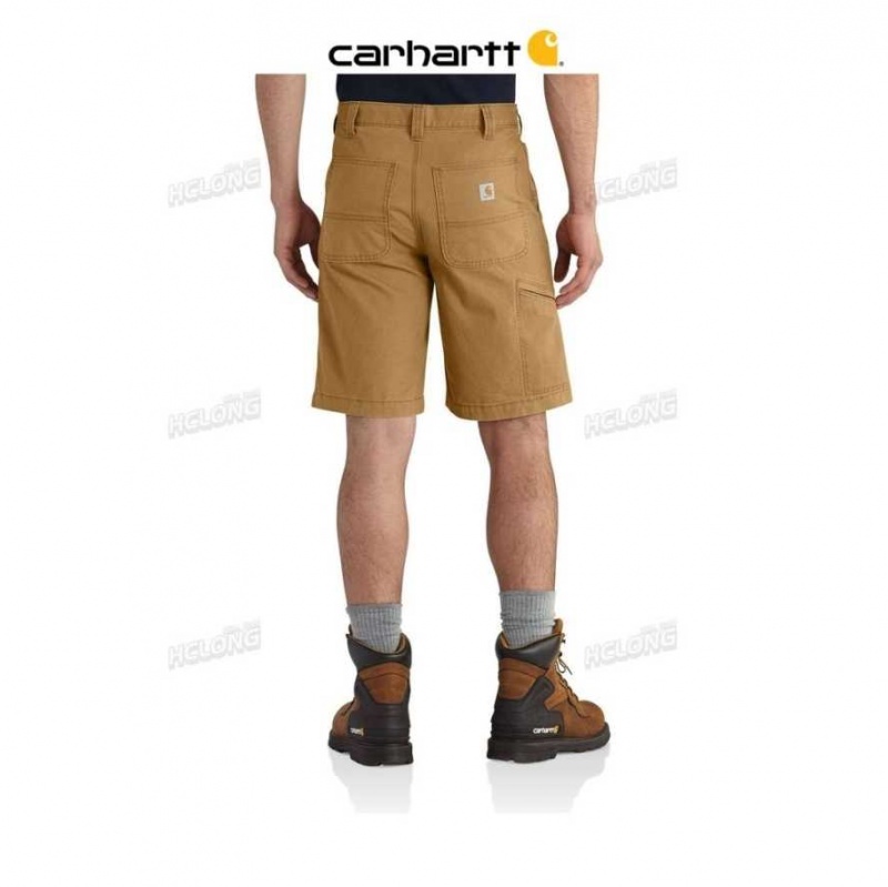 Hickory Carhartt Rugged Flex Relaxed Fit Tela Travail Corta - Danmark ZUI-4450021