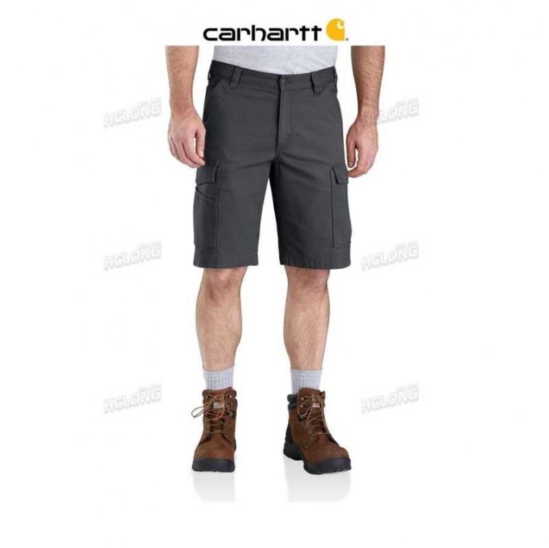 Kaki Foncé Carhartt Rugged Flex Relaxed Fit Tela Cargo Travail Corta Kaki - Danmark JHM-2625059