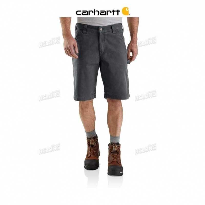 Shadow Carhartt Rugged Flex Relaxed Fit Tela Utility Travail Corta - Danmark INW-1123757