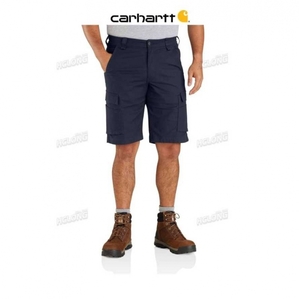 Bleu Marine Carhartt Force Relaxed Fit Ripstop Cargo Corta Bleu - Danmark VZO-9532881