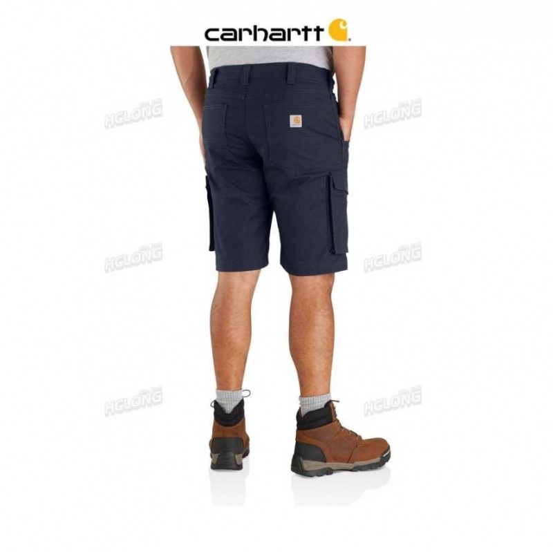 Bleu Marine Carhartt Force Relaxed Fit Ripstop Cargo Corta Bleu - Danmark VZO-9532881