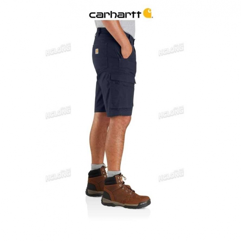 Bleu Marine Carhartt Force Relaxed Fit Ripstop Cargo Corta Bleu - Danmark VZO-9532881