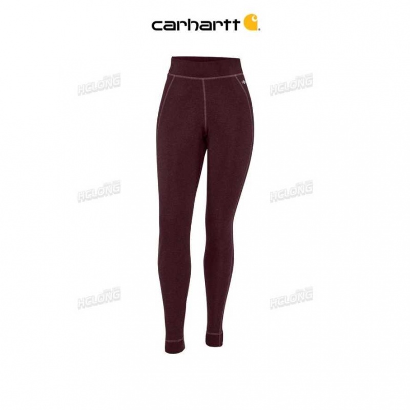 Sparrow Heather Carhartt Force Heavyweight Synthétique Laine-Blend Fleece Base Layer Pant Sparrow - Danmark DBU-3982706