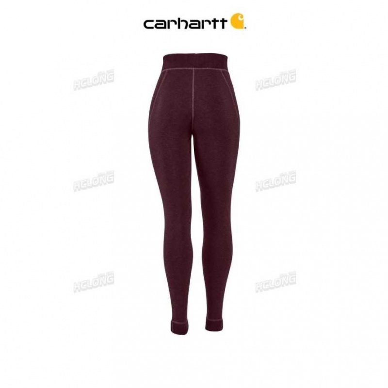 Sparrow Heather Carhartt Force Heavyweight Synthétique Laine-Blend Fleece Base Layer Pant Sparrow - Danmark DBU-3982706