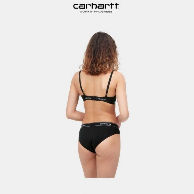 Noir Carhartt Wip Script Brief - Danmark WTT-6798658