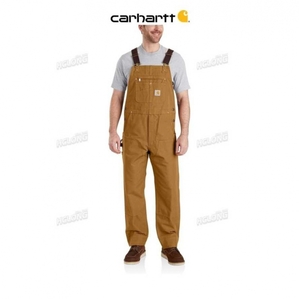 Marron Carhartt Relaxed Fit Duck Bib Overall - Danmark ZAG-0145096