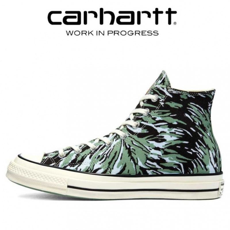 Basil / Egret / Plein Air Carhartt Wip x Converse Chuck 70 hi High Hinterland High Top Sneakers Basil / Egret / Plein - Danmark FJW-1656612