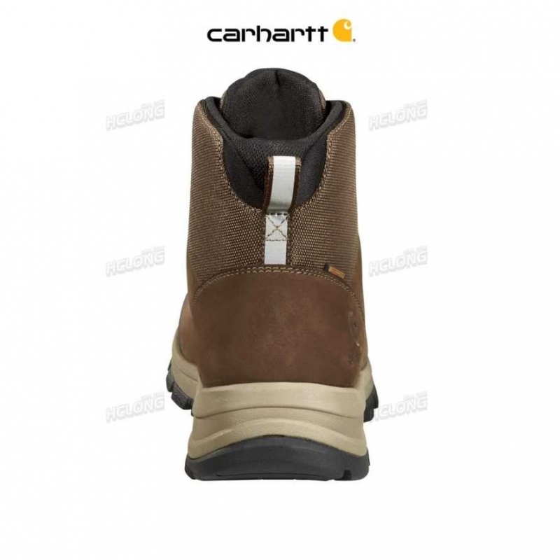 Marron Foncé Carhartt 5-Inch Alloy Embout Hiker Boot Marron - Danmark QWC-9620824