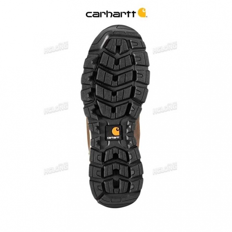 Marron Foncé Carhartt Gilmore 5-Inch Non-Sécurité Embout Travail Hiker Marron - Danmark KUP-2184759