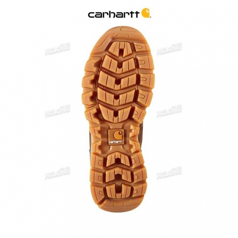 Marron Foncé Carhartt Gilmore 5-Inch Alloy Embout Travail Hiker Marron - Danmark SWS-7552465