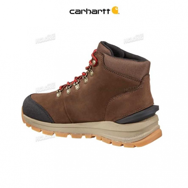 Marron Foncé Carhartt Gilmore 5-Inch Alloy Embout Travail Hiker Marron - Danmark SWS-7552465