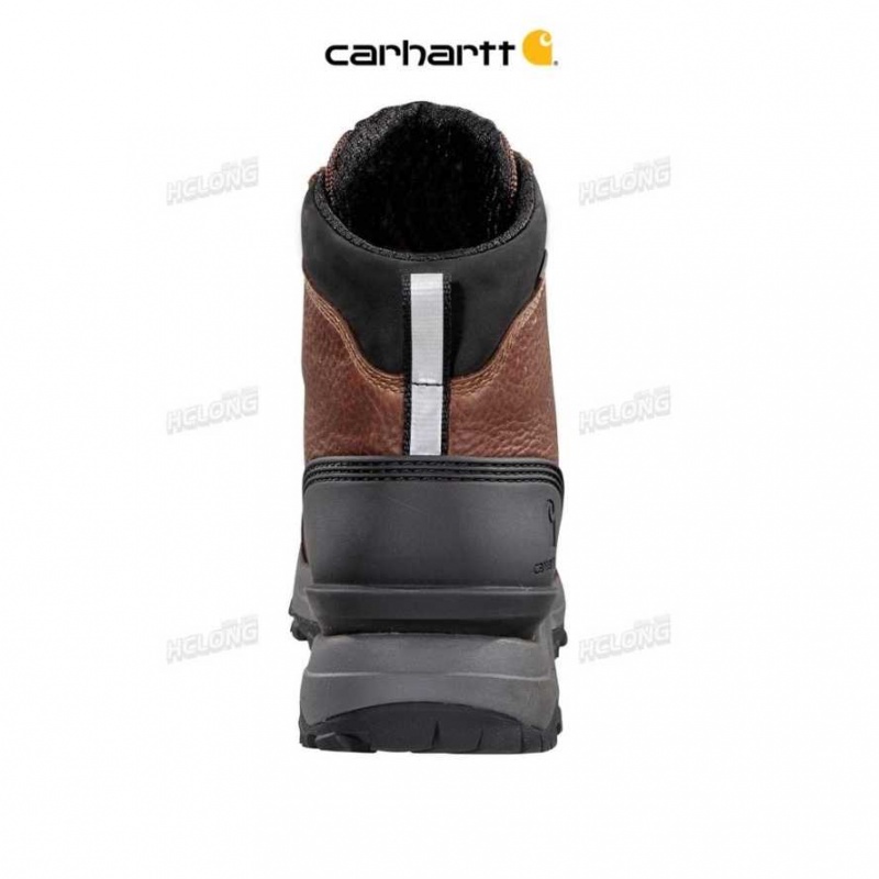 Rouge Carhartt Insulated 6-Inch Non-Sécurité Embout Hiker Boot - Danmark MLS-9514779