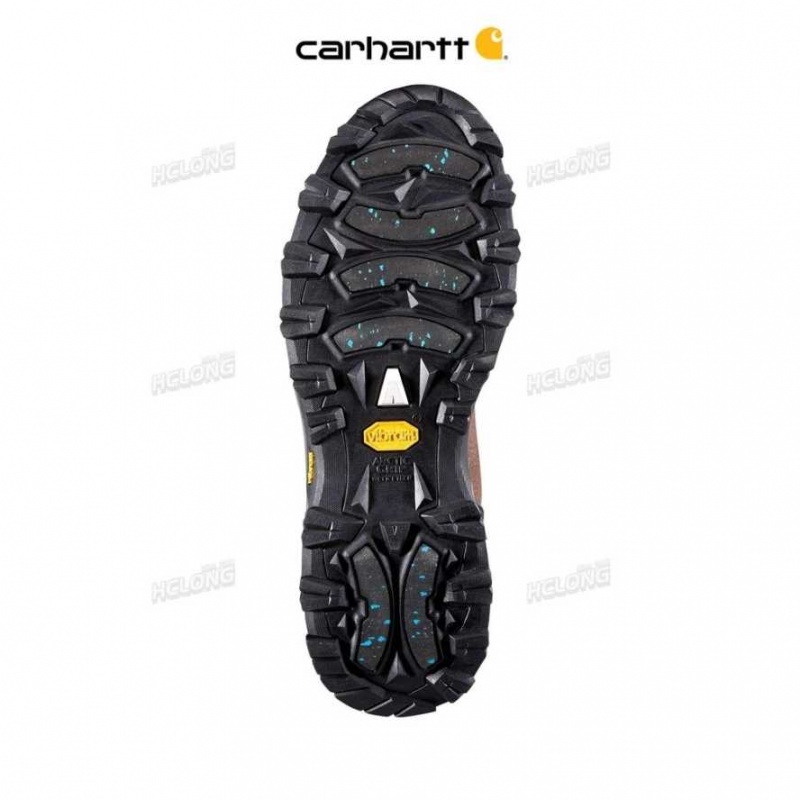 Rouge Carhartt Insulated 6-Inch Non-Sécurité Embout Hiker Boot - Danmark MLS-9514779