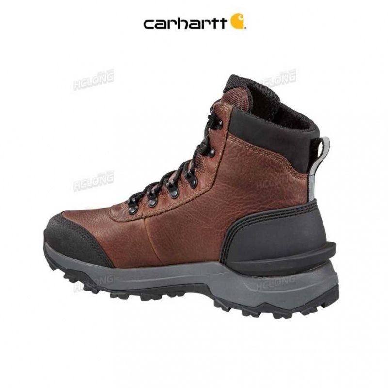 Rouge Carhartt Insulated 6-Inch Non-Sécurité Embout Hiker Boot - Danmark MLS-9514779