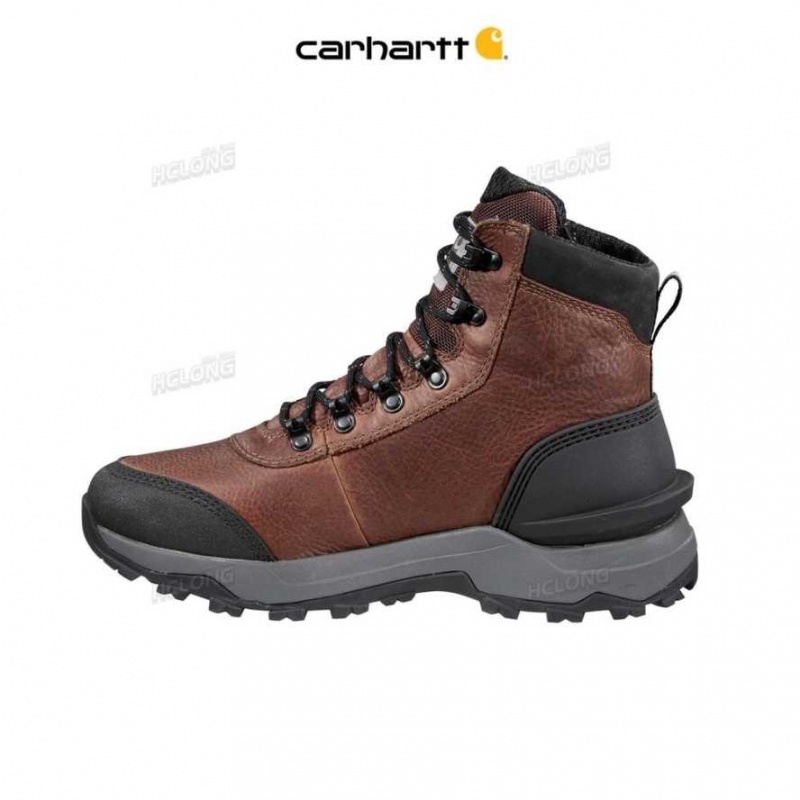 Rouge Carhartt Insulated 6-Inch Non-Sécurité Embout Hiker Boot - Danmark MLS-9514779