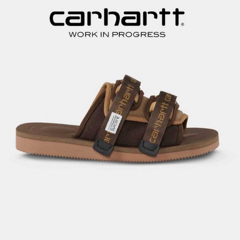 Marron Carhartt Wip x Suicoke Moto - Danmark MWL-8109775