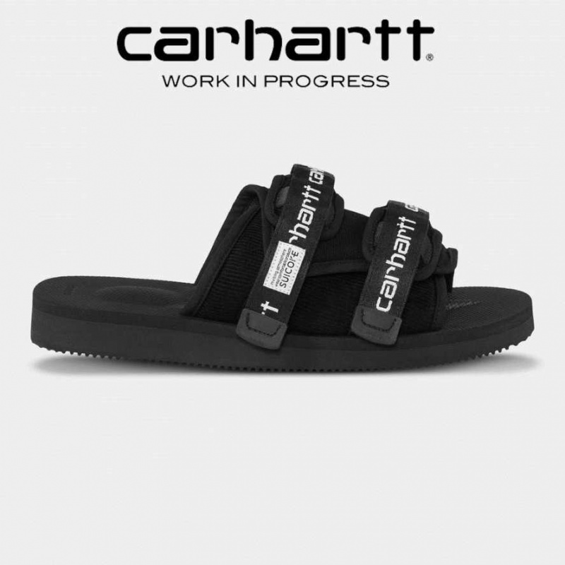 Noir Carhartt Wip x Suicoke Moto - Danmark KPS-4133085