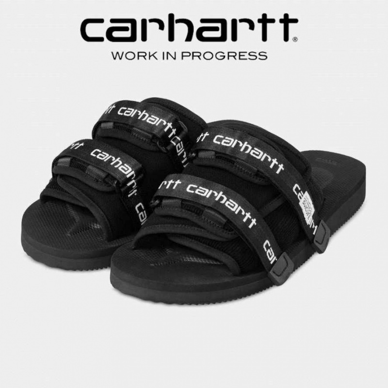 Noir Carhartt Wip x Suicoke Moto - Danmark KPS-4133085