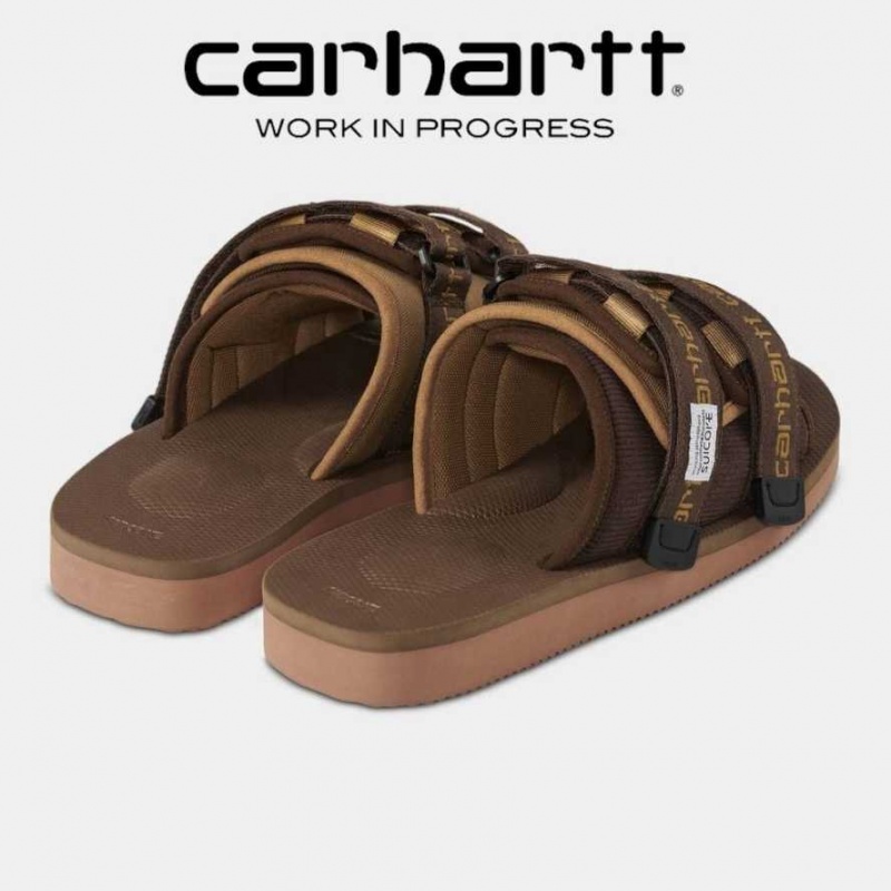 Marron Carhartt Wip x Suicoke Moto - Danmark MWL-8109775