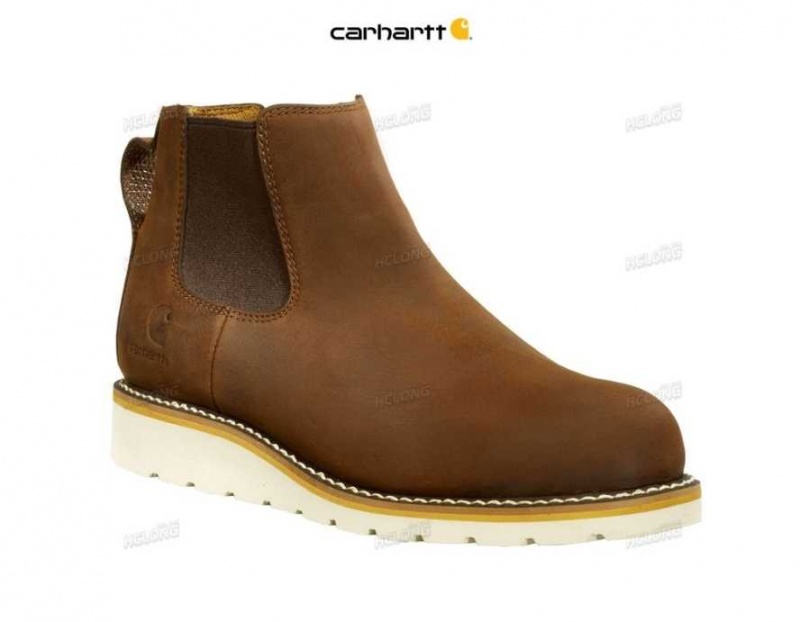 Marron Carhartt Wedge 5- Inch Chelsea Boot - Danmark HRY-7524716