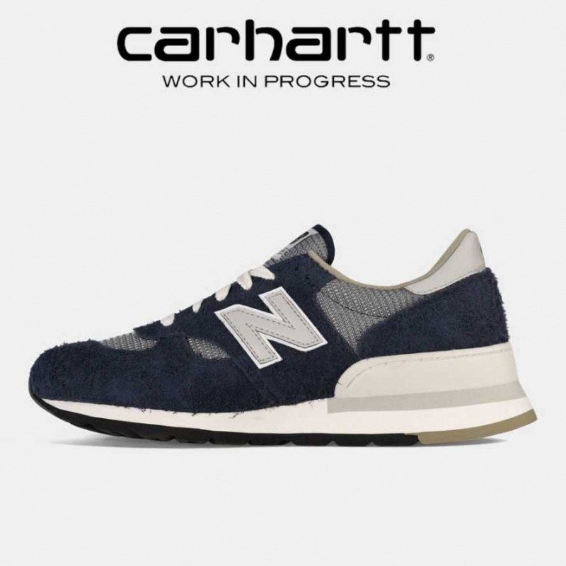 Bleu Marine Foncé Carhartt Wip x NB990V1 MADE IN USA Bleu Marine - Danmark OEJ-6163324