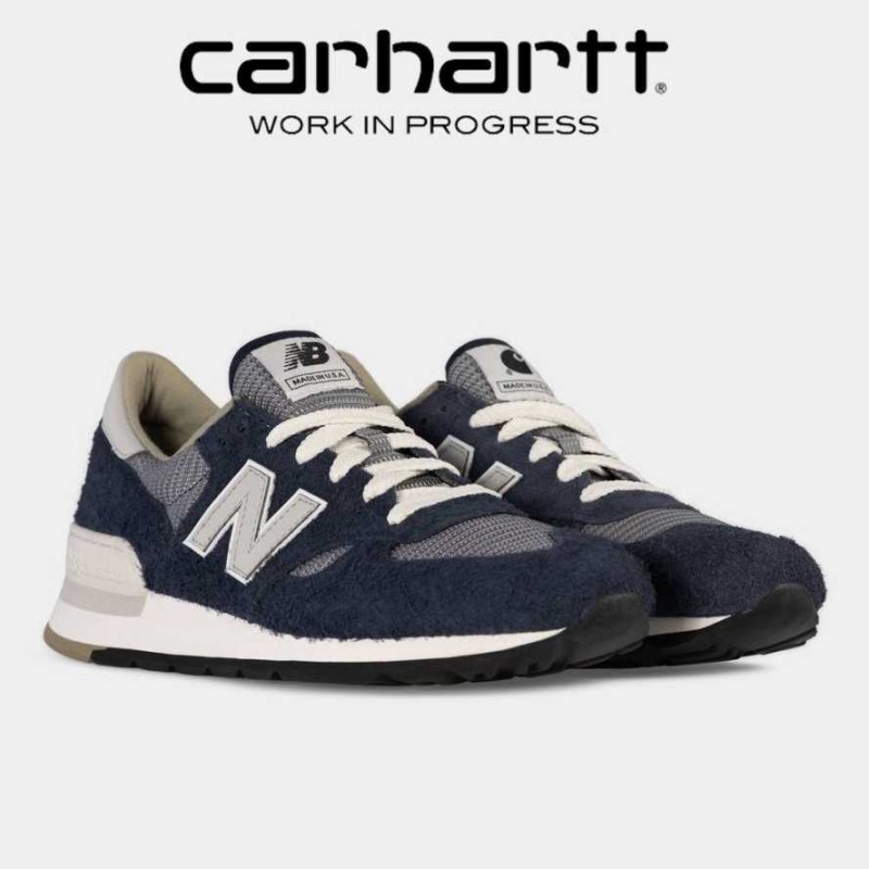 Bleu Marine Foncé Carhartt Wip x NB990V1 MADE IN USA Bleu Marine - Danmark OEJ-6163324