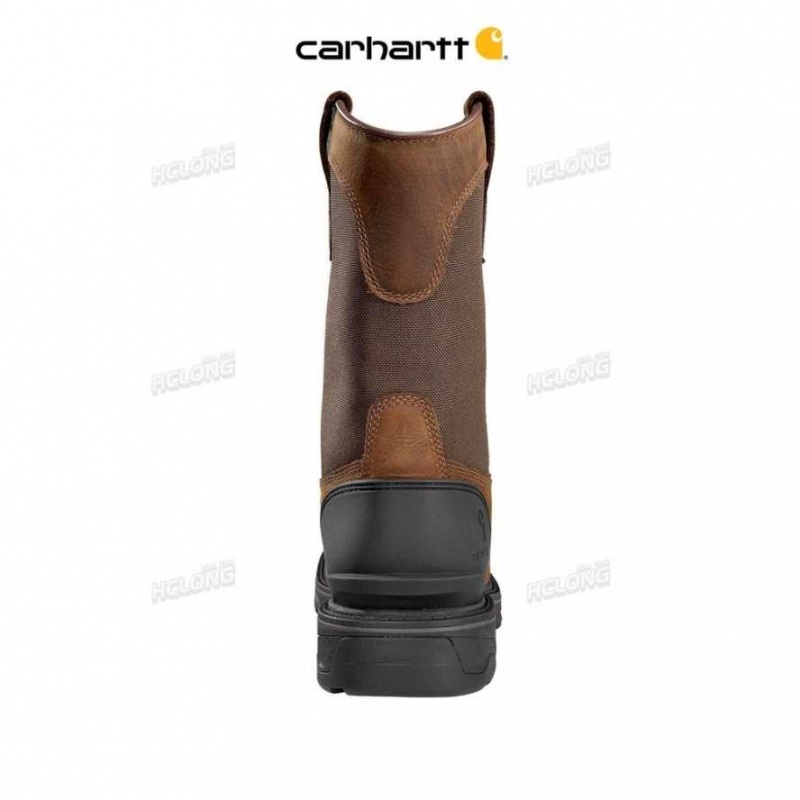 Marron Carhartt Ironwood 11-Inch Alloy Embout Wellington - Danmark SMD-0626664