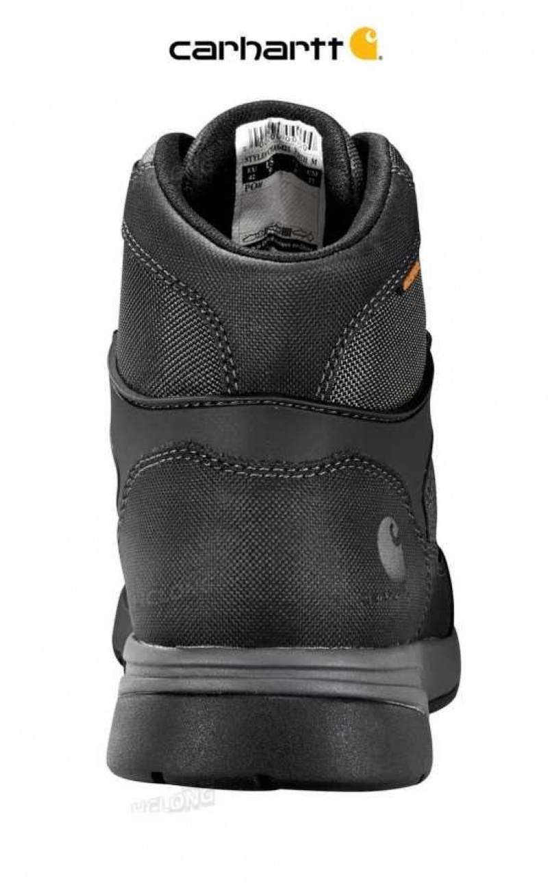 Noir Carhartt Force 6-Inch Nano Composite Embout Travail Boot - Danmark DUA-2816638