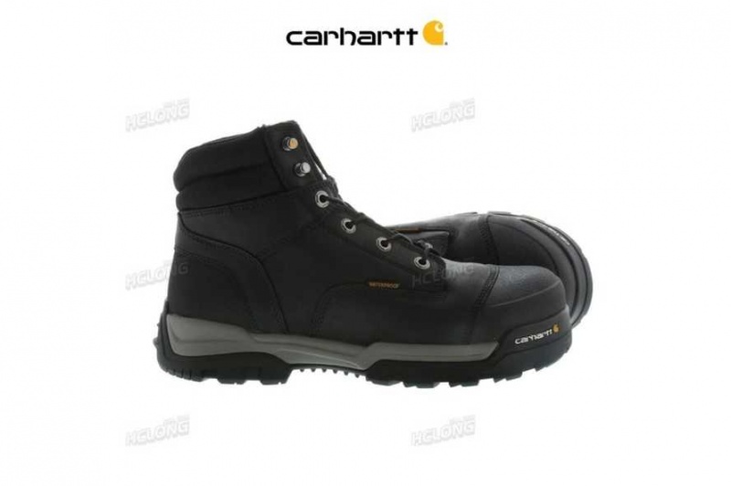 Noir Carhartt Ground Force 6-Inch Composite Embout Travail Boot - Danmark WWY-2364961